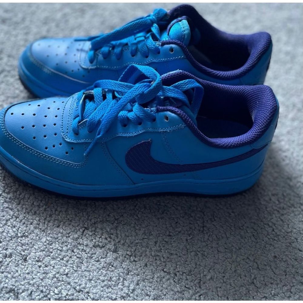 Blue Nike Air Force 1